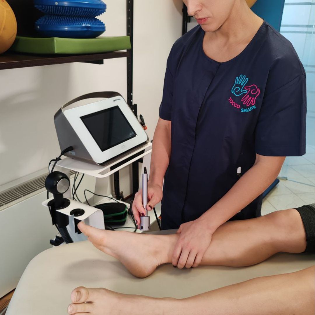 Terapia laser avanzata per il dolore al piede disponibile a Tocco Salute, Breganze.